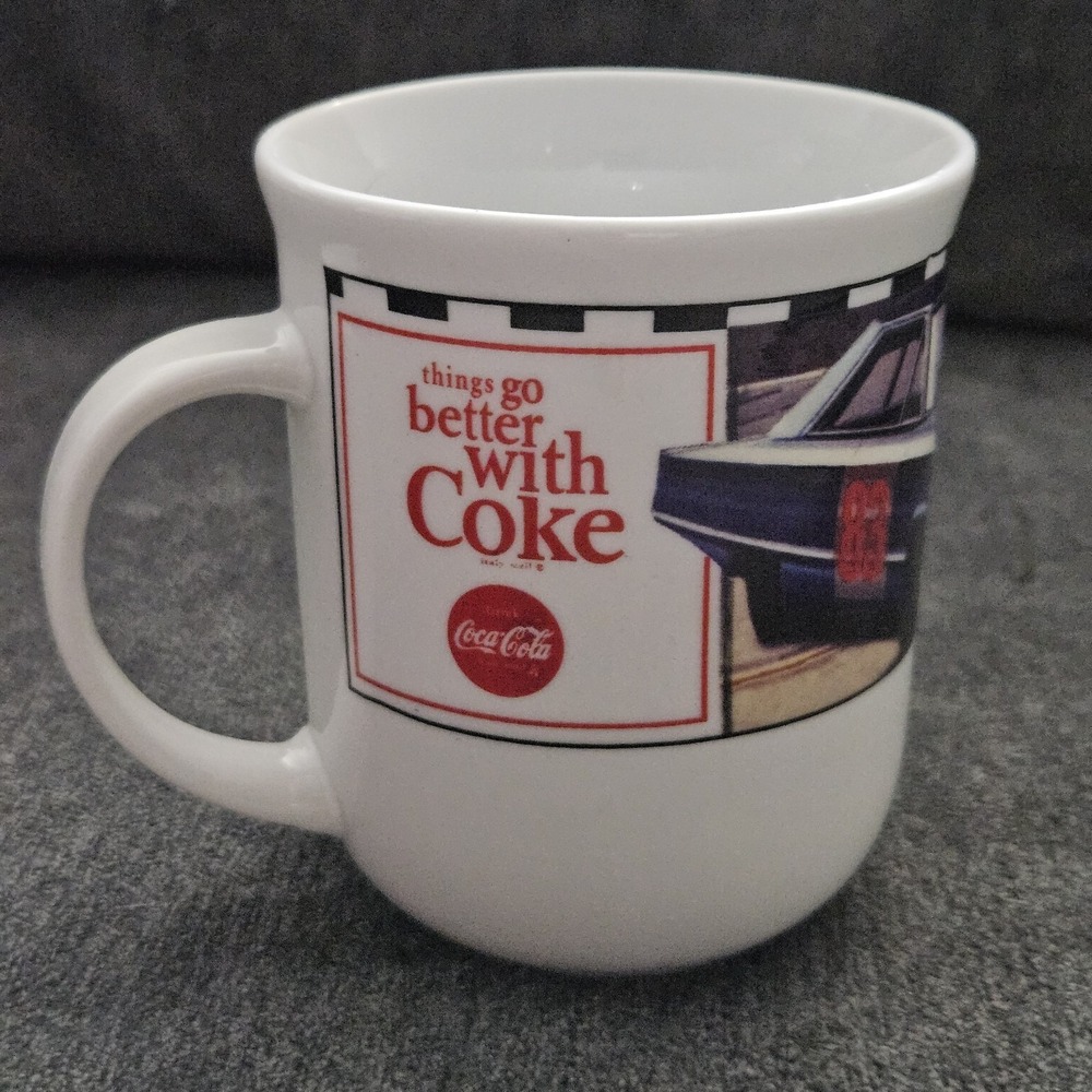 Coca Cola Coffee‎ 10 OZ Cup Things Go Better With Coke Sakura Stock Car Racing